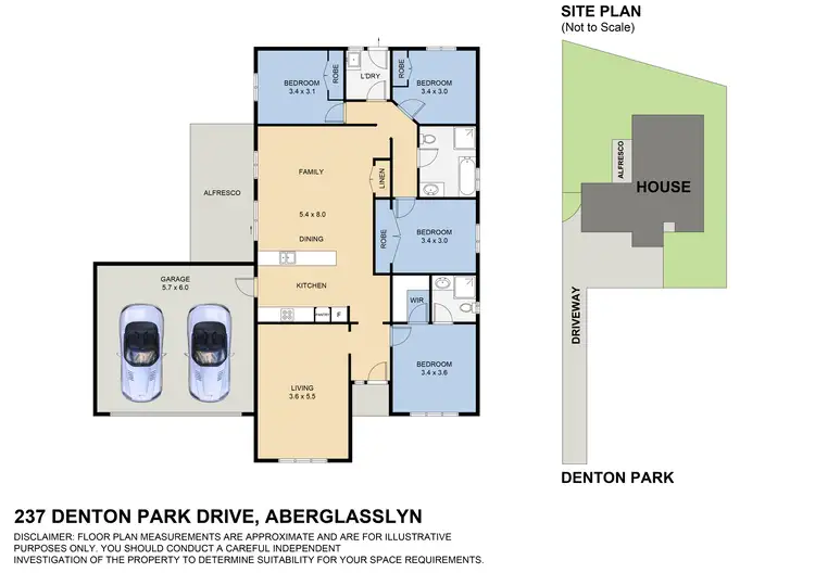 Floorplan of Homely house listing, 237 Denton Park Drive, Aberglasslyn NSW 2320