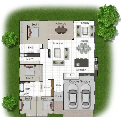 Floorplan of Homely house listing, 33 Sunset Drive, Jubilee Pocket QLD 4802