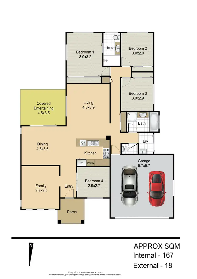 Floorplan of Homely house listing, Address available on request