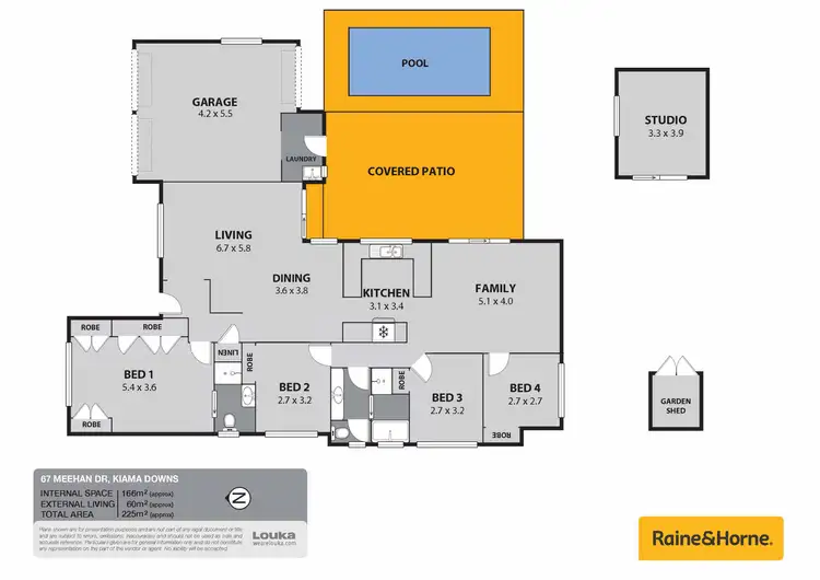 Floorplan of Homely house listing, 67 Meehan Drive, Kiama Downs NSW 2533