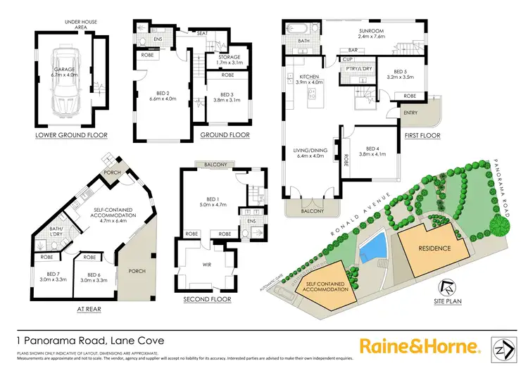 Floorplan of Homely house listing, 1 Panorama Road, Lane Cove NSW 2066