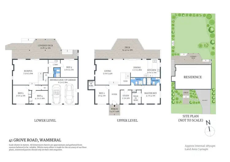 Floorplan of Homely house listing, 41 Grove Road, Wamberal NSW 2260