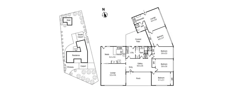 Floorplan of Homely house listing, 10 Sharan Avenue, Mentone VIC 3194