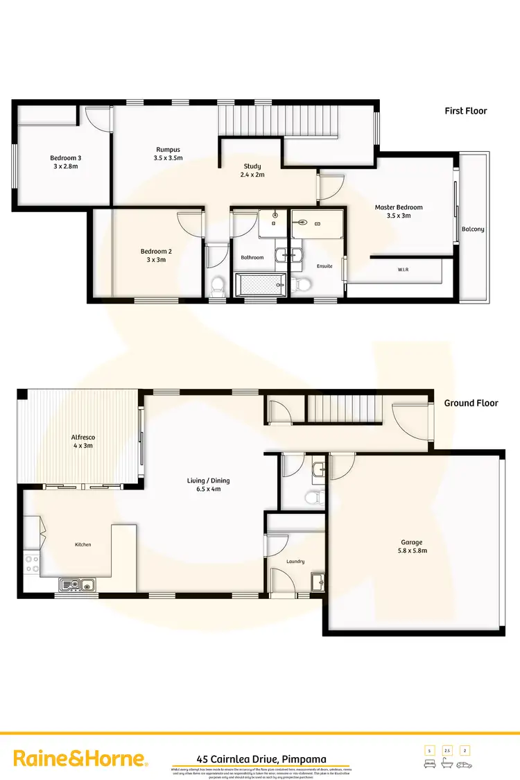 Floorplan of Homely house listing, 45 Cairnlea Drive, Pimpama QLD 4209