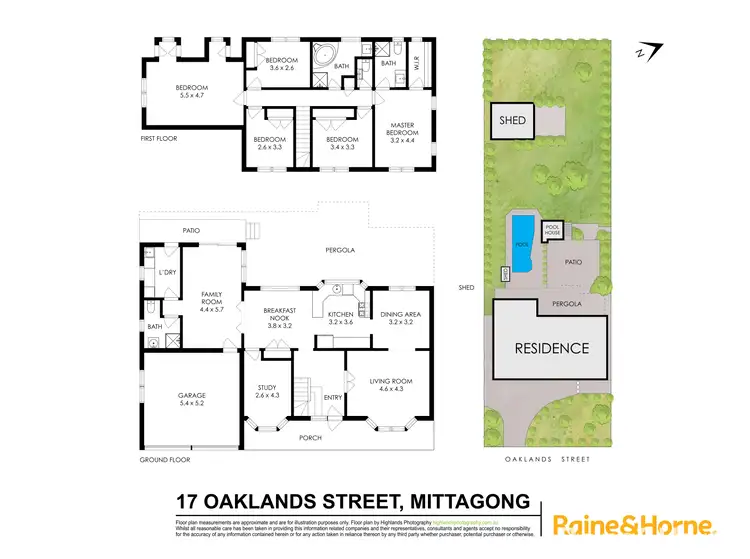 Floorplan of Homely house listing, 17 Oaklands Street, Mittagong NSW 2575