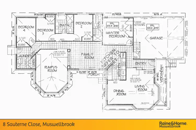 Floorplan of Homely house listing, 8 Sauterne Close, Muswellbrook NSW 2333