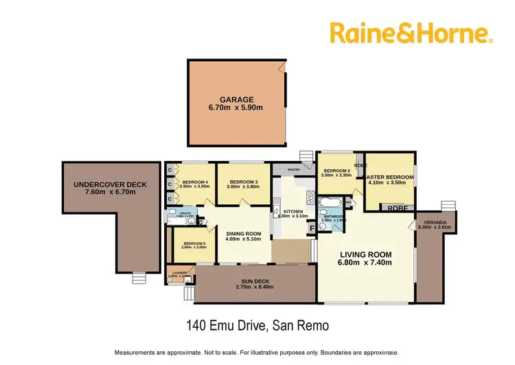 Floorplan of Homely house listing, 140 Emu Drive, San Remo NSW 2262