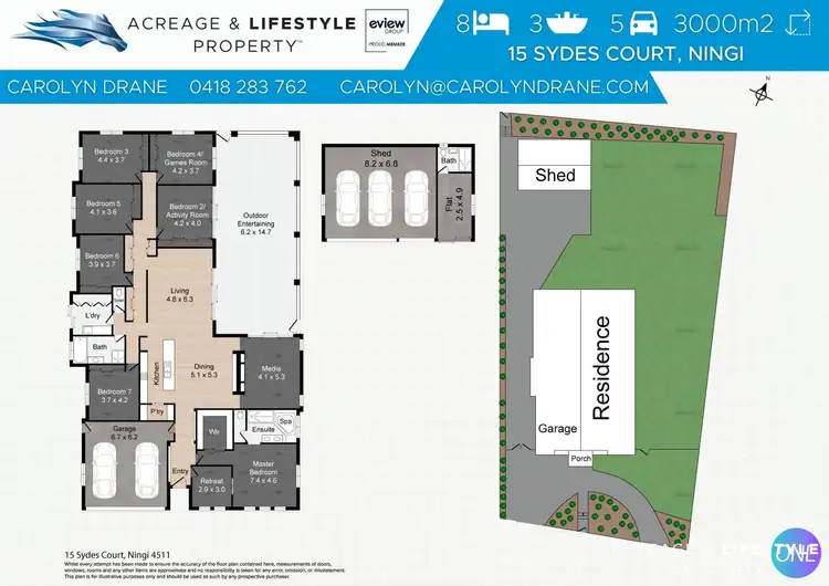 Floorplan of Homely house listing, 15-17 Sydes Court, Ningi QLD 4511