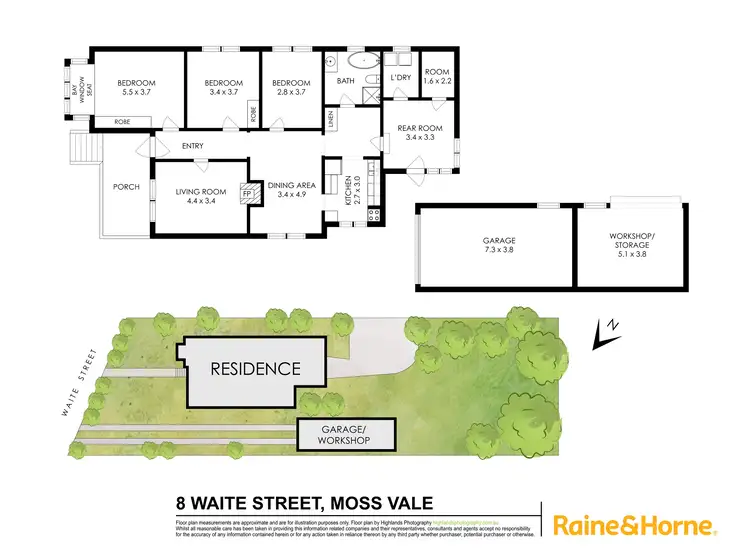 Floorplan of Homely house listing, 8 Waite Street, Moss Vale NSW 2577