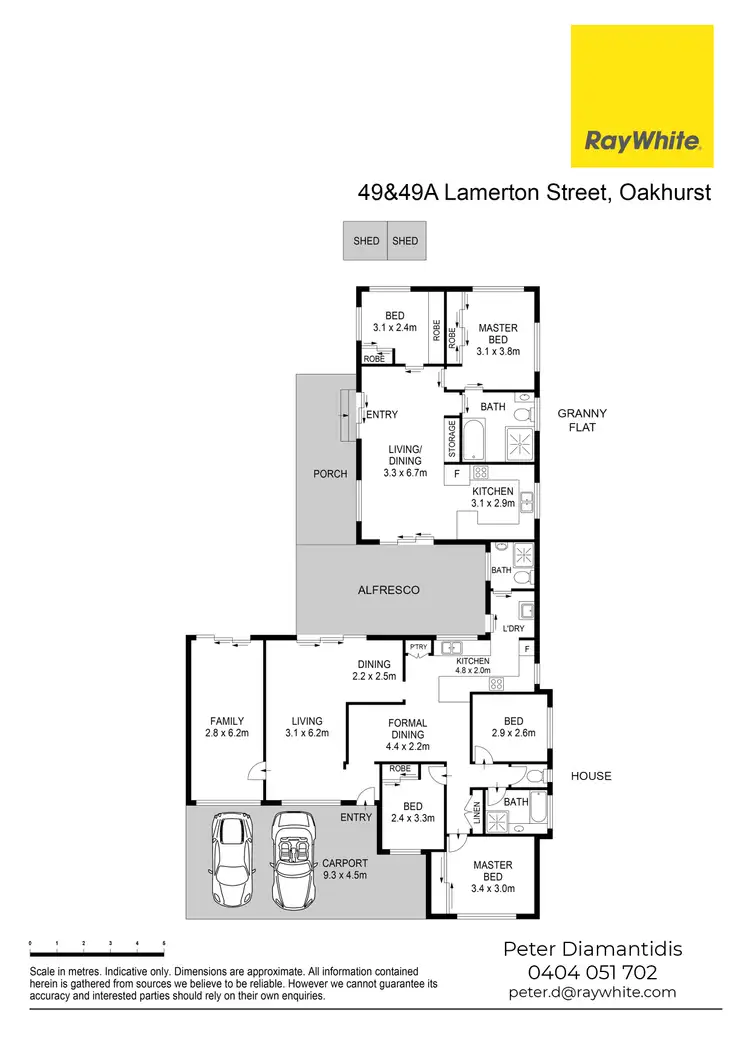 Floorplan of Homely house listing, 49 & 49a Lamerton Street, Oakhurst NSW 2761