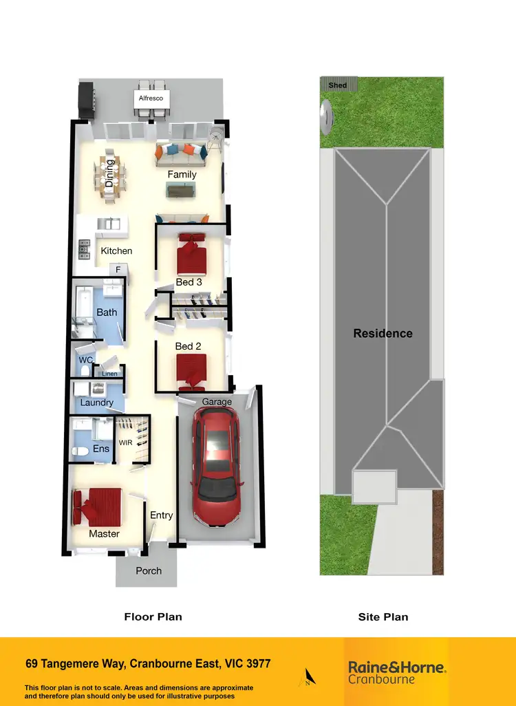 Floorplan of Homely house listing, 69 Tangemere Way, Cranbourne East VIC 3977