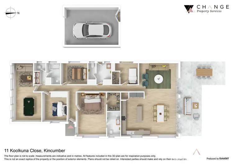 Floorplan of Homely house listing, 11 Koolkuna Close, Kincumber NSW 2251