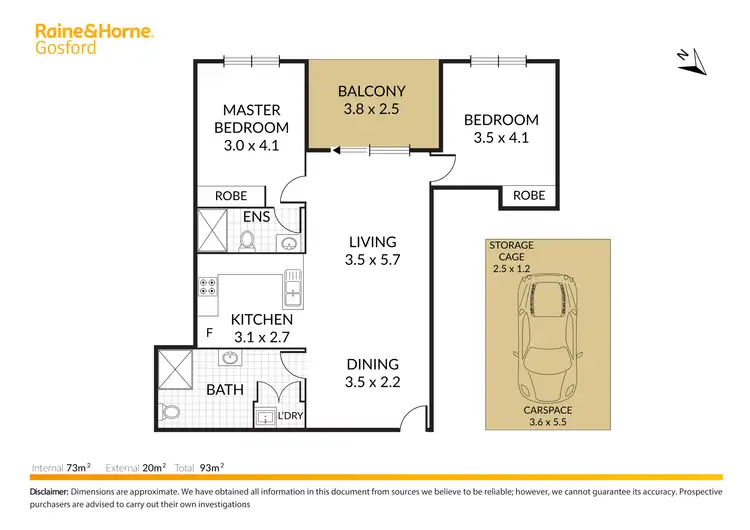 Floorplan of Homely unit listing, 79/6-16 Hargraves Street, Gosford NSW 2250