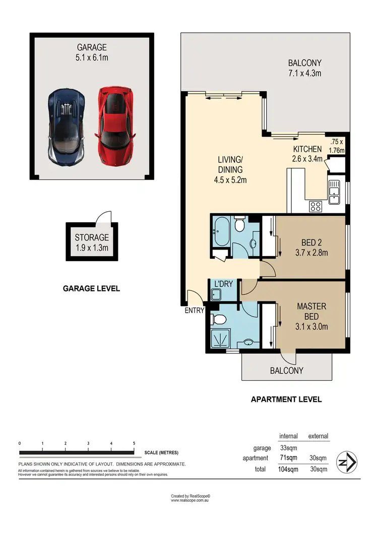 Floorplan of Homely unit listing, 3/51 Miskin Street, Toowong QLD 4066