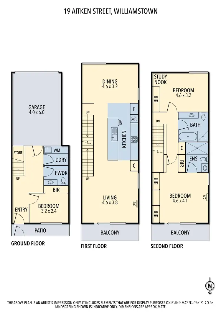 Floorplan of Homely house listing, 19 Aitken Street, Williamstown VIC 3016