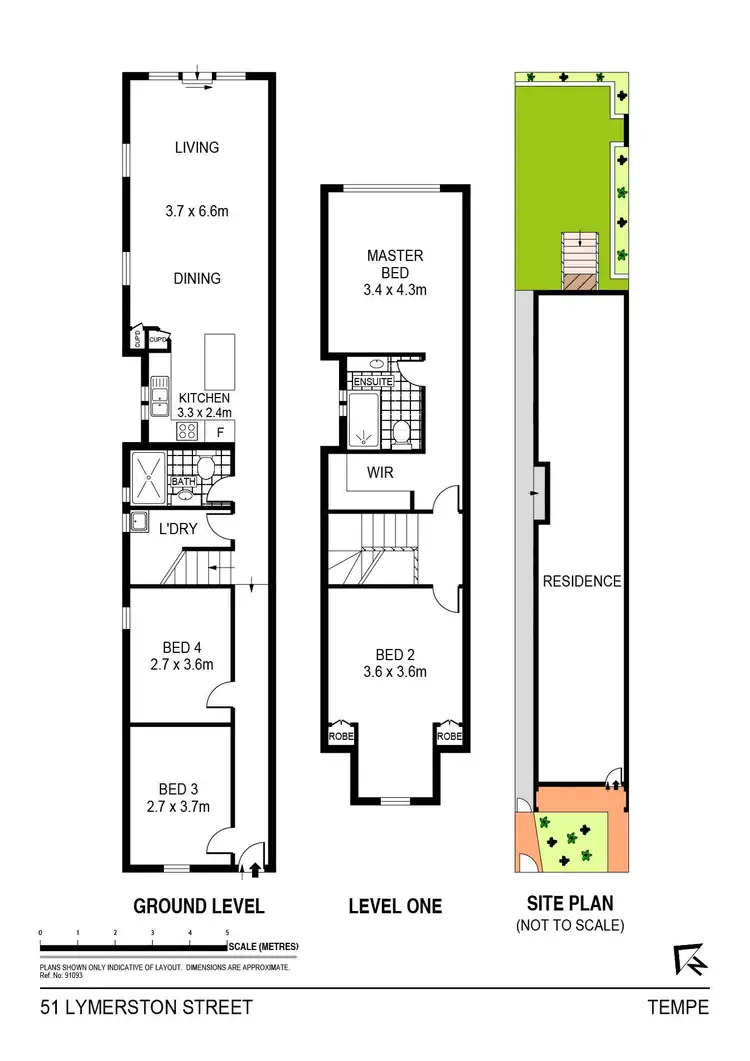 Floorplan of Homely house listing, 51 Lymerston Street, Tempe NSW 2044