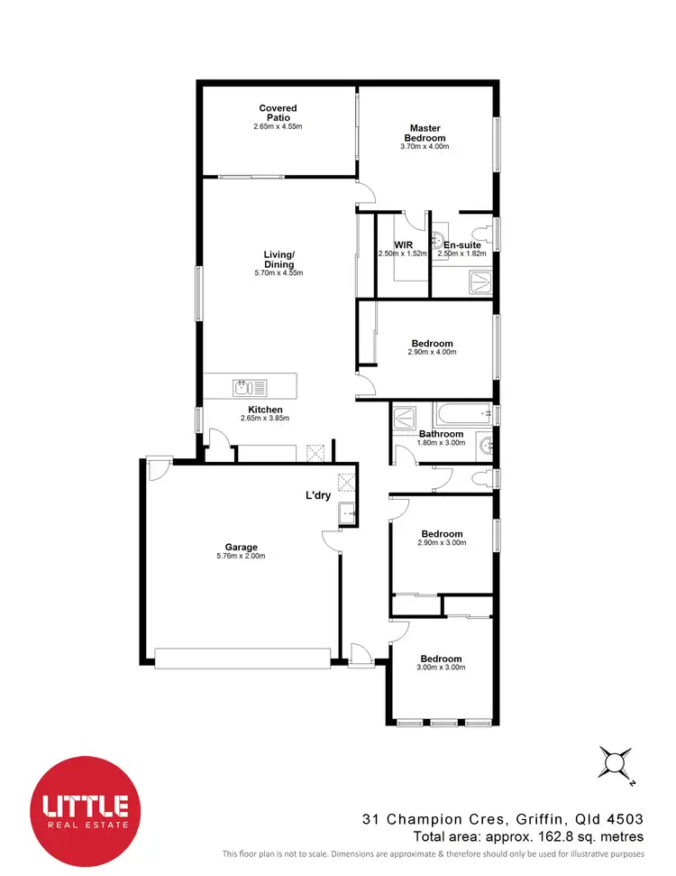 Floorplan of Homely house listing, 31 Champion Crescent, Griffin QLD 4503