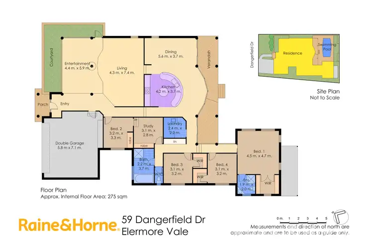 Floorplan of Homely house listing, 59 Dangerfield Drive, Elermore Vale NSW 2287