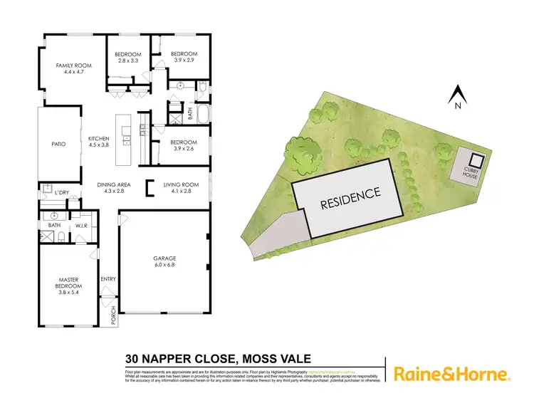Floorplan of Homely house listing, 30 Napper Close, Moss Vale NSW 2577