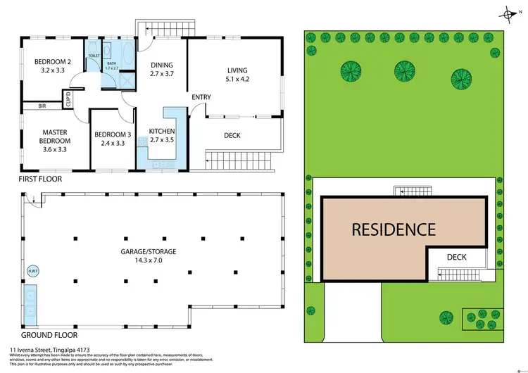 Floorplan of Homely house listing, 11 Iverna Street, Tingalpa QLD 4173