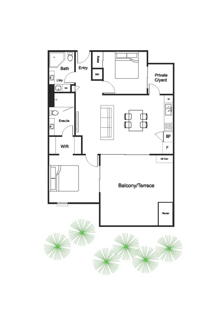 Floorplan of Homely apartment listing, 17/99 Palmerston Street, Perth WA 6000