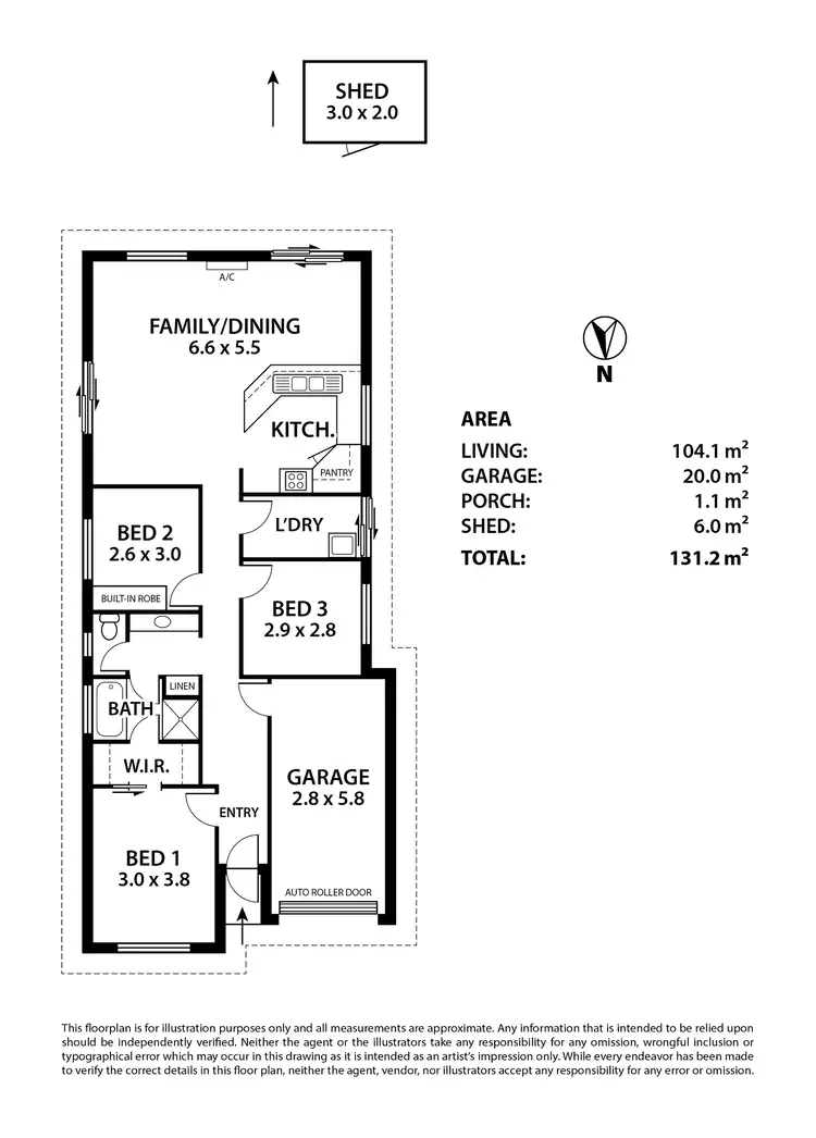 Floorplan of Homely house listing, 2 Sheidow Close, Mount Barker SA 5251