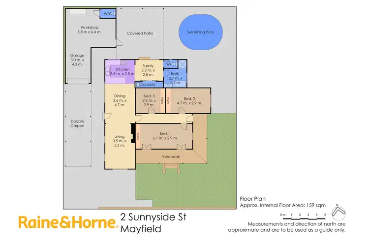 Floorplan of Homely house listing, 2 Sunnyside Street, Mayfield NSW 2304