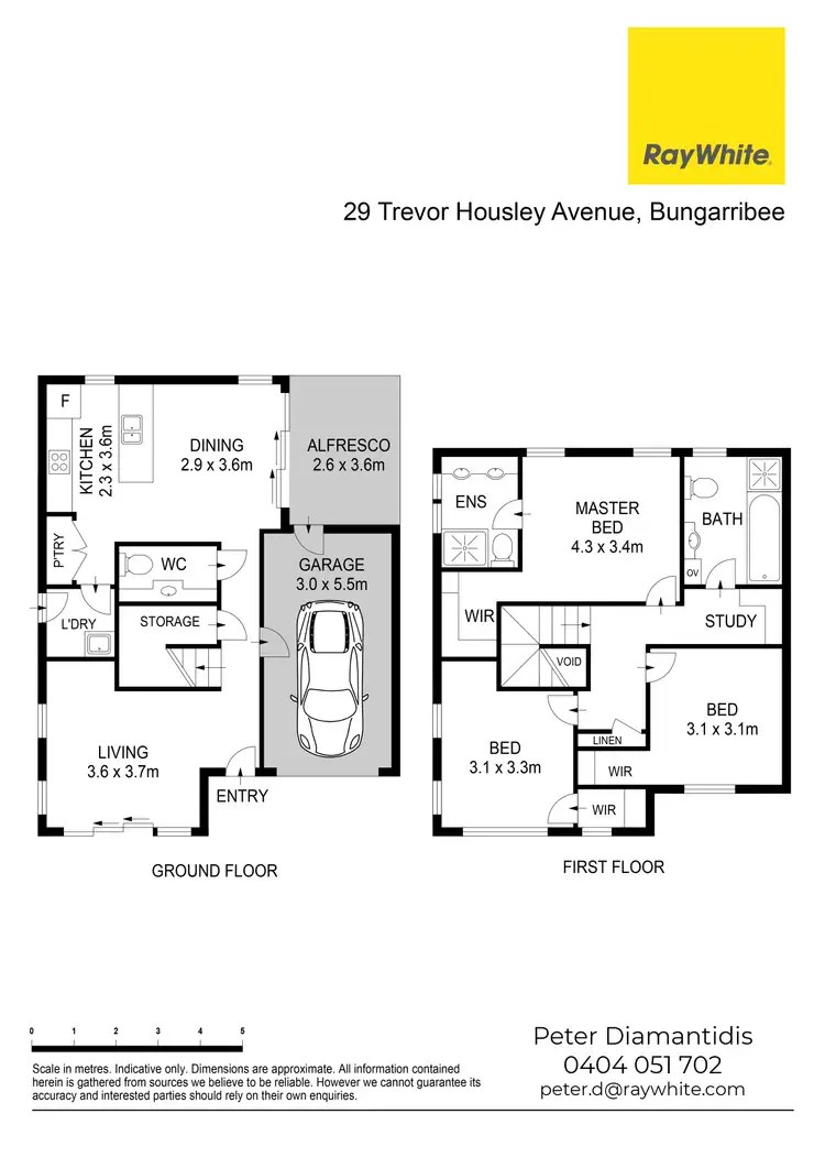 Floorplan of Homely house listing, 29 Trevor Housley Avenue, Bungarribee NSW 2767