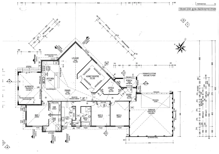 Floorplan of Homely house listing, 16 Hampshire Drive, Cape Burney WA 6532