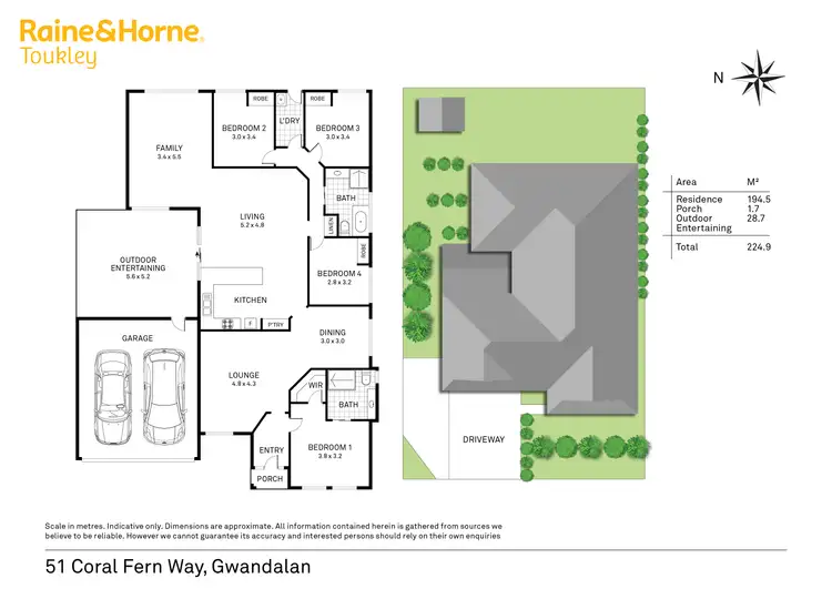 Floorplan of Homely house listing, 51 Coral Fern Way, Gwandalan NSW 2259