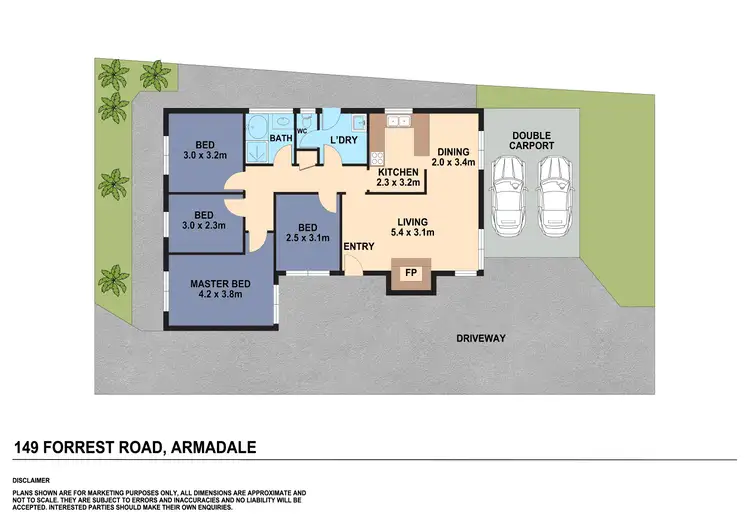 Floorplan of Homely house listing, 149 Forrest Road, Armadale WA 6112