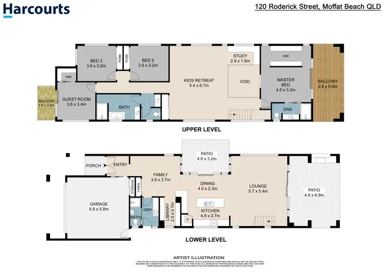 Floorplan of Homely house listing, 120 Roderick Street, Moffat Beach QLD 4551