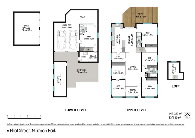 Floorplan of Homely house listing, 6 Elliot Street, Norman Park QLD 4170