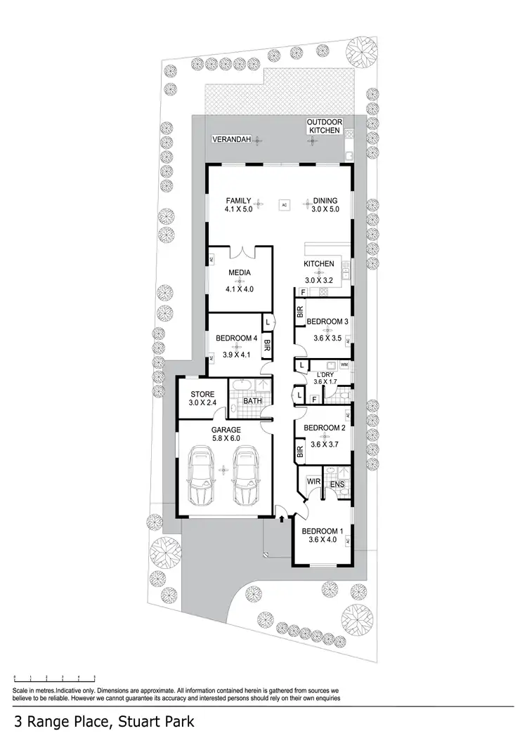 Floorplan of Homely house listing, 3 Range Place, Stuart Park NT 820