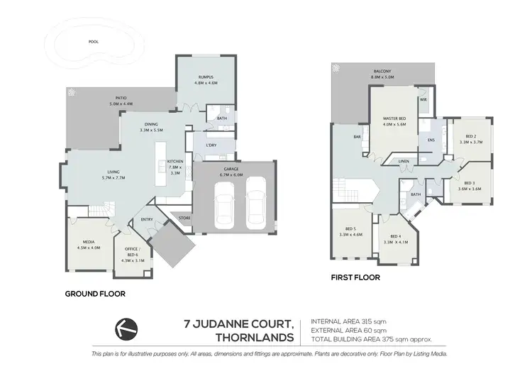 Floorplan of Homely house listing, 7 Judanne Court, Thornlands QLD 4164