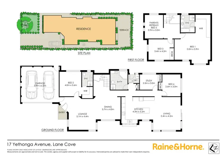 Floorplan of Homely house listing, 17 Yethonga Avenue, Lane Cove NSW 2066