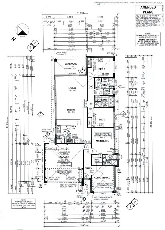 Floorplan of Homely house listing, 22 Kellogg Drive, Piara Waters WA 6112