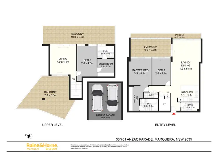 Floorplan of Homely apartment listing, 33/701-705 Anzac Parade, Maroubra NSW 2035