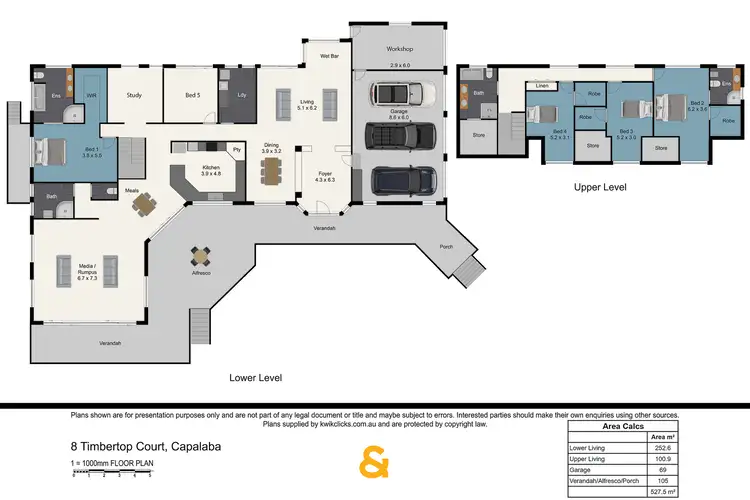 Floorplan of Homely house listing, 8 Timbertop Court, Capalaba QLD 4157
