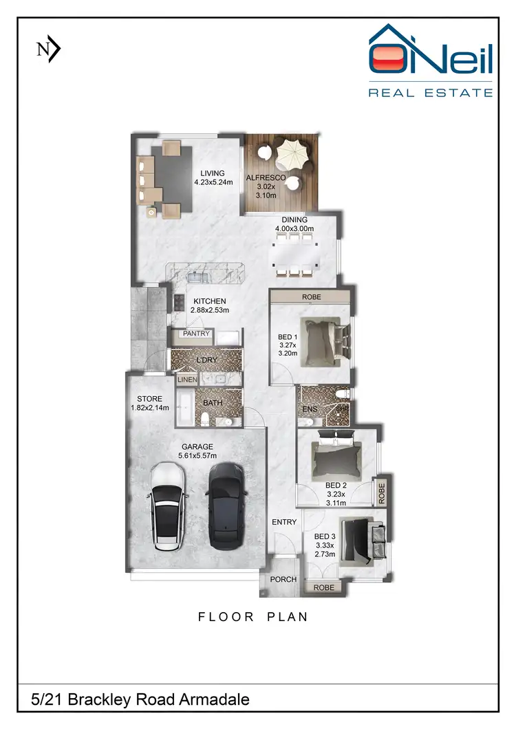 Floorplan of Homely house listing, 5/21 Brackley Road, Armadale WA 6112