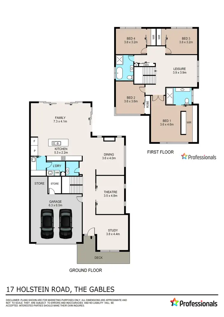 Floorplan of Homely house listing, 17 Holstein Road, Box Hill NSW 2765