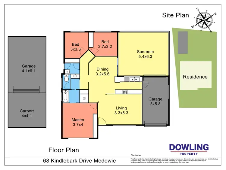 Floorplan of Homely house listing, 68 Kindlebark Drive, Medowie NSW 2318