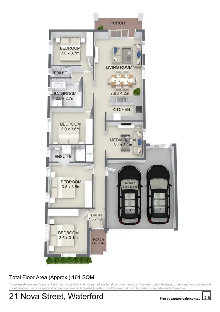 Floorplan of Homely house listing, 21 Nova Street, Waterford QLD 4133