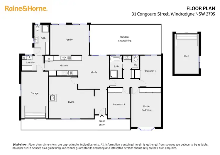 Floorplan of Homely house listing, 31 Cangoura Street, Windradyne NSW 2795