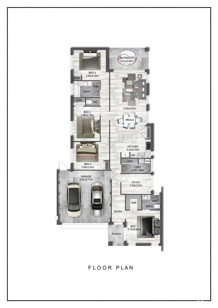 Floorplan of Homely house listing, 46 Seville Drive, Seville Grove WA 6112