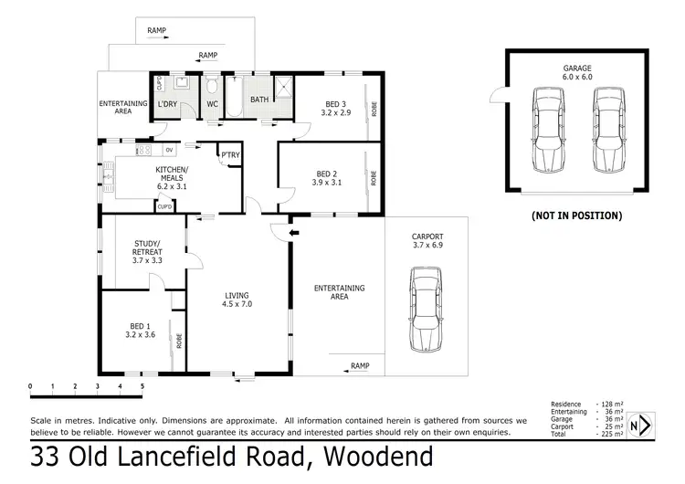 Floorplan of Homely house listing, 33 Old Lancefield Road, Woodend VIC 3442
