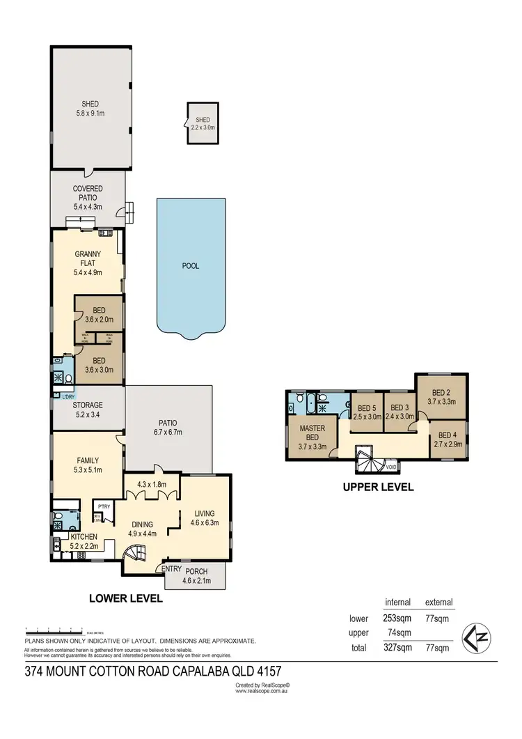Floorplan of Homely house listing, 374 Mount Cotton Road, Capalaba QLD 4157