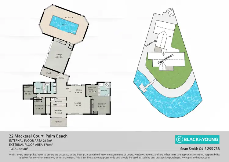 Floorplan of Homely house listing, 22 Mackerel Court, Palm Beach QLD 4221