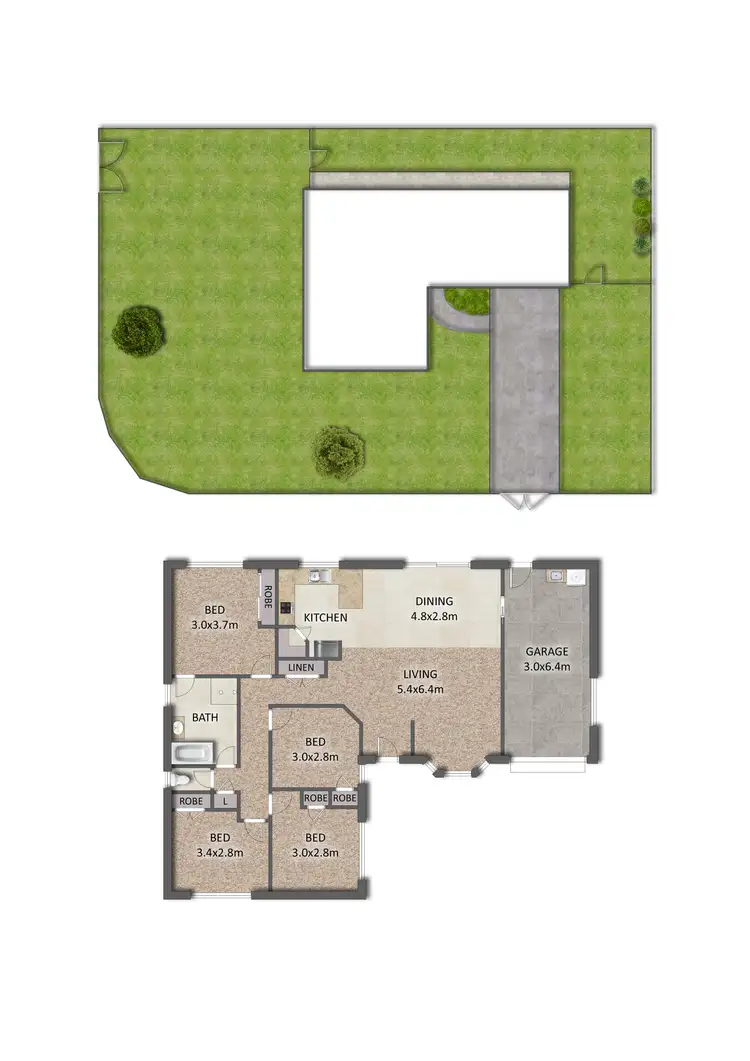 Floorplan of Homely house listing, 25 Aegean Street, Waterford West QLD 4133