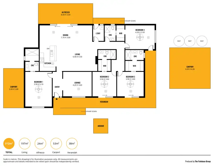 Floorplan of Homely house listing, 24 Yates Avenue, Goolwa South SA 5214